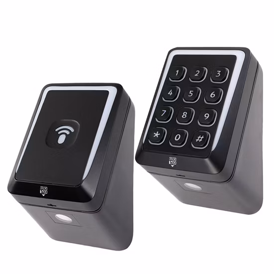 Wiegand RS485 Dual Frequency RFID NFC Reader with Qr Code Scanner