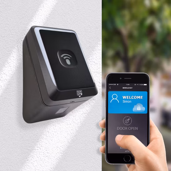 Wiegand RS485 Dual Frequency RFID NFC Reader with Qr Code Scanner