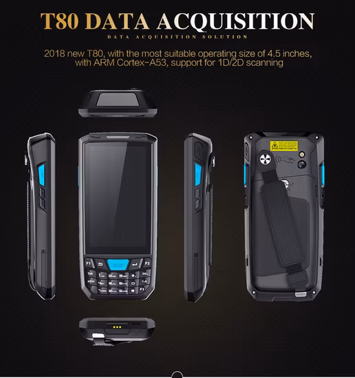 Wireless Portable Handheld PDA Laser 1d Android 2D Barcode Scanner