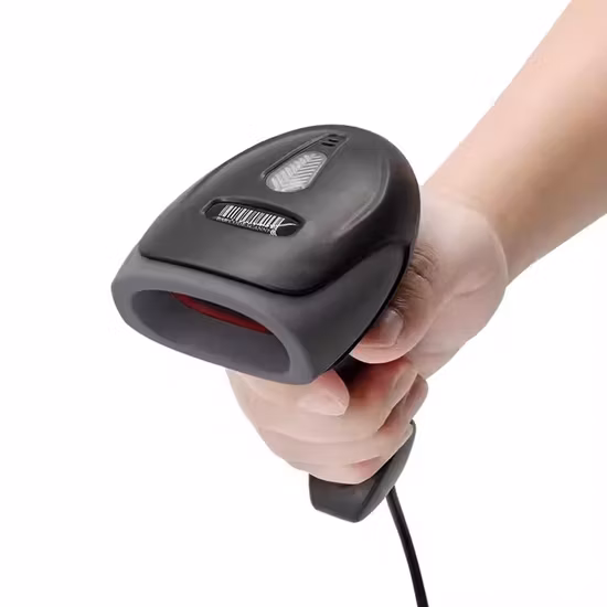 Factory Supply Automatic Handheld 1d 2D Barcode Scanner for Retail