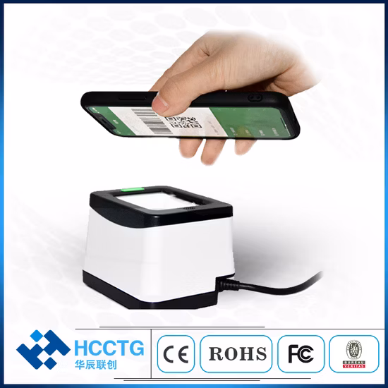 Hot Sale Quick Scan CMOS 2D Qr Code USB Desktop Mobile Payment Barcode